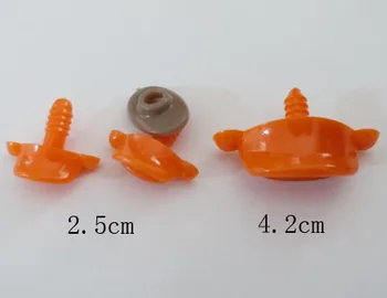25x10mm/ 42x18mm culoare portocalie animal rață gura jucărie din plastic constatările & soft mașină de spălat-opțiune dimensiune