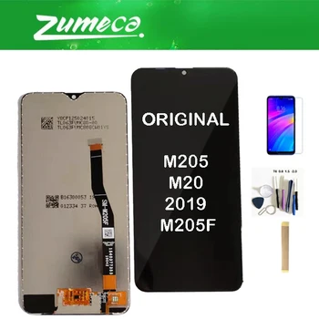Original Pentru Samsung Galaxy M205 M20 2019 M205F Display LCD Touch Screen, Senzor de Asamblare Cu Kit