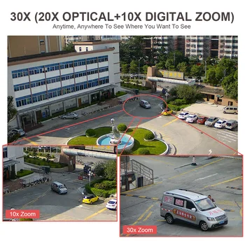 30X Zoom HD 1080P aparat de Fotografiat PTZ IP de Exterior IR 50M 2MP 4MP 5MP Mini Speed Dome PTZ Impermeabil CCTV Camere de Securitate P2P Onvif