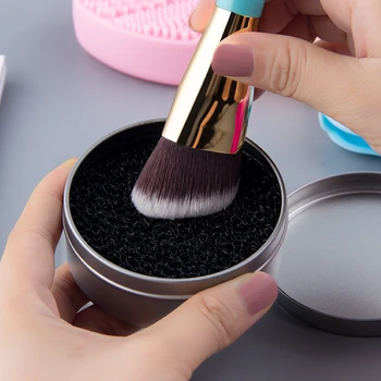 Anmor Nou Curat Cutie pentru Pensule de Machiaj Beauty Make Up Brush Cleaner Burete de Culoare Rapid Pe Instrumente Cosmetice Pinceaux Maquillage