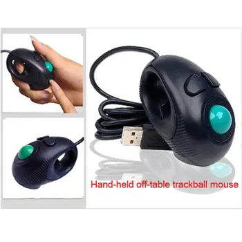 Nou Mouse-ul Neu Deget Portabil 4D USB Portabil Mini Mouse Trackball PC Laptop 160829