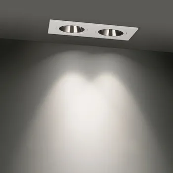 Led corp de Iluminat Încastrat în Plafon cu Led-uri corp de Iluminat cu Unghi Reglabil de Interior la fața Locului de Iluminat cu Led Pentru Liviing Cameră Dormitor AC110V 220V
