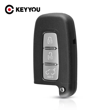 KEYYOU Pentru Hyundai IX35 Sonata 8 Elantra, Kia K2 K5 Sportage Forte de Înlocuire Shell 2/3/4 Butonul Smart cheie de la Distanță Caz