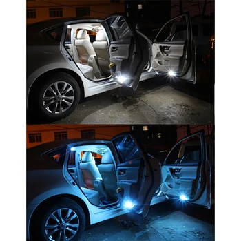 Alb, fara Eroare Canbus Pentru Hyundai Santafe Santa Fe SM CM DM ix45 LED Lampa plăcuței de Înmatriculare + Interior Kit de Lumina (2001-2020)