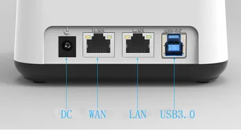 Hdd nou caz rack usb 3.0 6TB sata matrice cutie de depozitare cu Router WiFi 2.5 3.5 inch sata hdd ssd caz docking station HD08WF