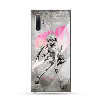 Anime Fairy Tail cool Caz Telefon din sticla Temperata Pentru Samsung S6 S7 edge S8 S9 S10 e plus note8 9 10 pro