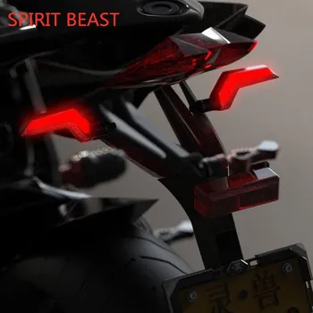SPIRITUL ANIMAL Motocicleta lumini de Semnalizare direcție de motociclete accesorii LED-uri de semnalizare lumini de Zi luminozitate Arrowhead lampa