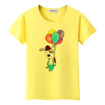 BGtomato balon Colorat tricou câine drăguț tricou femei shein tricou femme vara topuri casual kawaii harajuku tricou