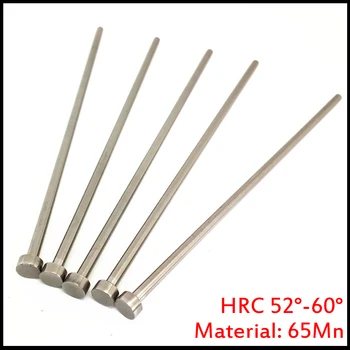 4mm OD 4*250/300 4x250/300 65Mn HRC60 Vârful Rotund din Plastic Injecție Componentă Mucegai Drept Stantare Ejector Pin
