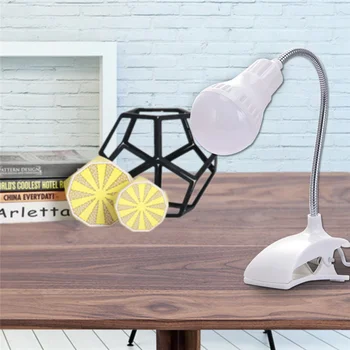 LAIDEYI Creative Led Lampa de Birou Flexibila Clip de Protecție pentru Ochi de Citit Led Lampă de Noptieră Dormitor USB Lampă de Masă Decor Acasă Lumina