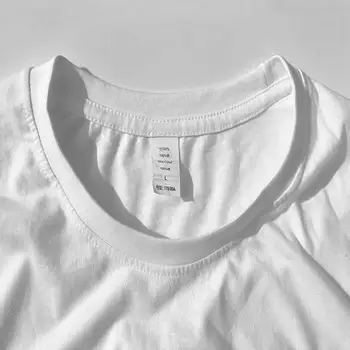 New sosire Parte Maneci Guler Rotund Plin Bumbac tricou Haine de 30 de Culori Pierde T-Shirt M-XL