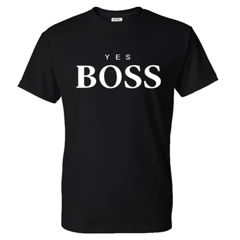 Din BUMBAC Tricou Maneca Scurta Mens T-Shirt de Imprimare Da Boss Seturi Barbati Tricou Personalizat Special Casual Tricou.