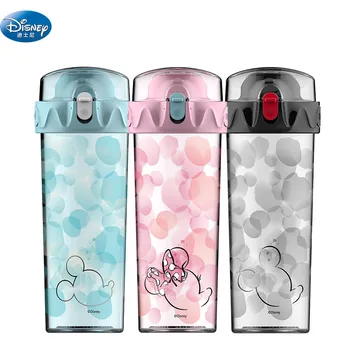 Disney Mickey Mouse Desene animate cupe creative Minnie Creative cerneală Bea direct Sticle transparente copii cadou