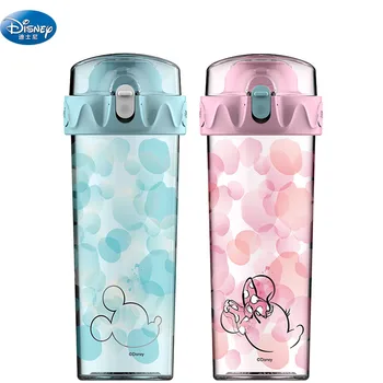 Disney Mickey Mouse Desene animate cupe creative Minnie Creative cerneală Bea direct Sticle transparente copii cadou