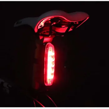 Lumina bicicleta Bicicleta Lumina Ciclism Spate Coada de Lumină de Avertizare de Securitate Luz 5 LED Bike Bicicleta Lanterna Luci Bici bisiklet led