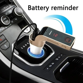 Victsing G7 Bluetooth transmițător FM Incarcator Auto Car Kit FM Transmițător USB Adaptor Încărcător MP3 Player LCD Accesorii Auto
