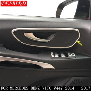 Interior Usa Masina Trage Mânerul Ușii Mâner Capac Castron Accesoriile De Interior Pentru Mercedes-Benz Vito W447 2016 2017