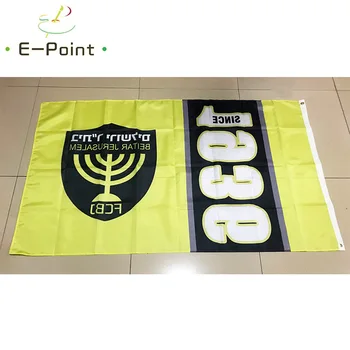 Israel Beitar Jerusalem FC Nou Din 1936 3ft*5ft (90*150 cm) Dimensiuni Decoratiuni de Craciun pentru Casa Pavilion Banner Cadouri