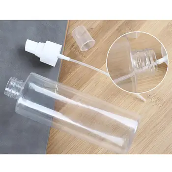 6pcs 200ml Spray-urile Portabile Reîncărcabile Gol Sticlelor de Plastic Transparent pentru a Călători de uz Casnic de curățare Uleiuri Esențiale