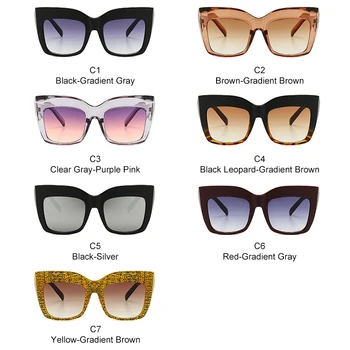 MADELINY Noua Moda ochelari de Soare pentru Femei Brand Designer de Mare Cadru de Epocă Ochelari de Soare Clasic Ochi de Pisica UV400 Ochelari de MA214