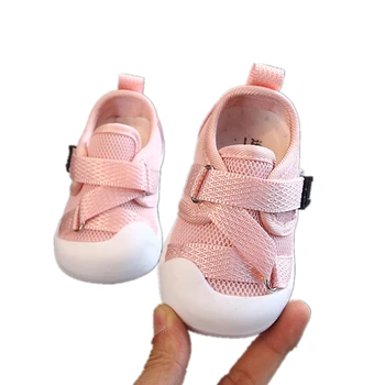 Copilul de Pantofi pentru Copii pentru Fete Pentru Copii Adidasi Cross-legat Plasă de Fund Moale pentru Sugari Prima Pietoni Pantofi Nou-născut Culoare Pură Pantofi Casual