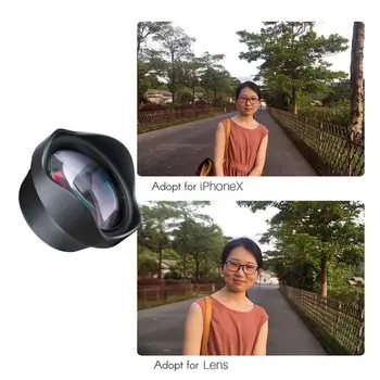 Unghi larg Single Lens Reflex aparat de Fotografiat Extern de Înaltă Definiție Macro, Fisheye Trei-în-unul Universal Pentru Telefon Mobil Obiectiv