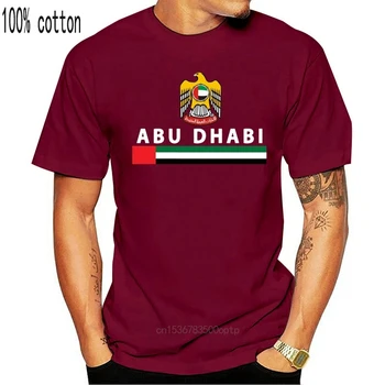 Imprimarea 2020 Îmbrăcăminte De Epocă Minunat Maneci Scurte Abu Dhabi, Emiratele Arabe Unite De Fotbal T-Shirt Tricou Tricouri Supradimensionate