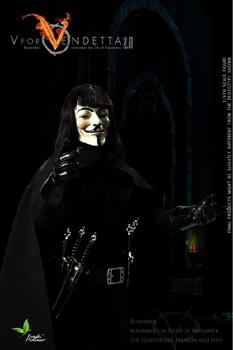 În Stoc Colectie 1/6 Scară V De la Vendetta 2.0 Soldat Acțiune Figura Set Jucarii de Putere CT013 Model pentru Fanii Cadouri