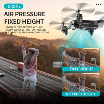 SHAREFUNBAY DRONA 4k HD WiFi FPV DRONE video live, altitudine menținerea RC zbor de 20 de minute S171 DRONE