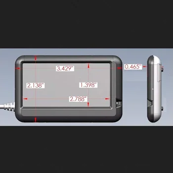 UltraGauge Auto OBD2 OBD Scanner Cititor de Cod de Calibre & Calculator Kilometraj Verticale Montare Bicicleta