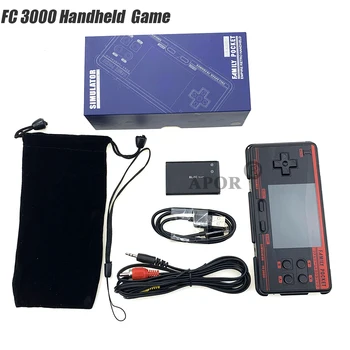 2020 FC3000 Handheld Consola de jocuri Video Built-in 1091 Clasic Jocuri, Consolă Portabilă de Sprijin 8 Formate Copii Joc de Culoare