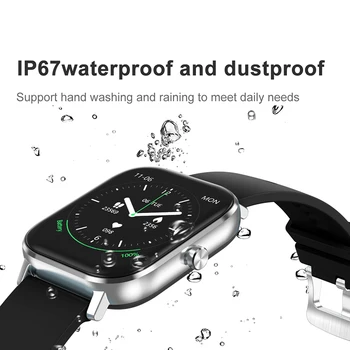 DT35 Bărbați Ceas Inteligent Bluetooth Suna Ceasul ECG Smartwatch Monitor de Ritm Cardiac Fitness Tracker IP67 rezistent la apa Pentru Android IOS