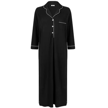 Joyaria Femei Somn Lung Rochie De Calitate Premium, Bumbac Maneca Lunga Cămașă De Noapte Camasa De Noapte Pentru Femei Pijamale Noaptea Rochie