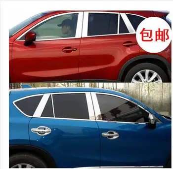 Mașină Plină cu Geam Ornamental Decor Benzi din Oțel Inoxidabil, Masina de Styling, Accesorii Capac Ornamental Pentru Mazda CX-5 CX5 2013 2016