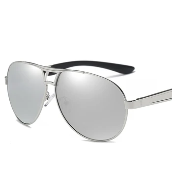 WESHION Pilot Bărbați ochelari de Soare Polarizat 2018 Brand de Lux de Designer Oval Om Nuante Retro Clasic Soare Glasse UV40 Zonnebril Mannen