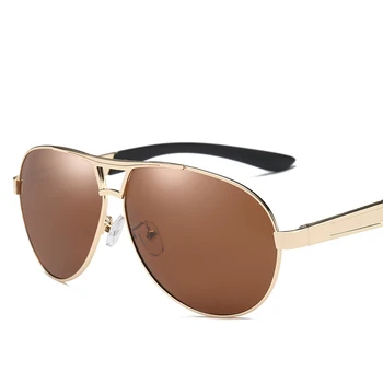WESHION Pilot Bărbați ochelari de Soare Polarizat 2018 Brand de Lux de Designer Oval Om Nuante Retro Clasic Soare Glasse UV40 Zonnebril Mannen