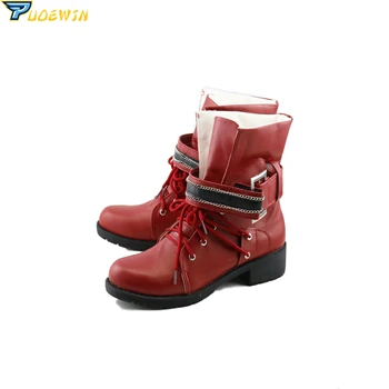 Final Fantasy Tifa Cosplay Pantofi Custom Made Cizme