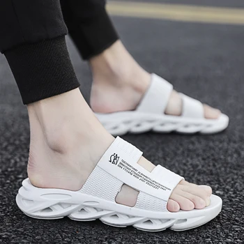 Mazefeng Brand 2020 Oameni Noi Vara Pantofi Slip-on de Apă Sandale Respirabil Jogging Lumină Adidași Casual, Papuci de Plaja Size39-44