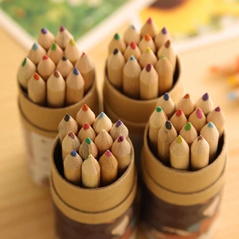 (12Colors/Set) 12buc Creion de Culoare Set Staționare Instrument Caseta de Culoare Creion de Culoare Set de Înaltă Calitate, Creioane colorate