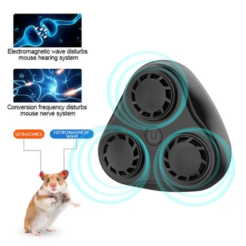 Ultrasonic Pest Repeller Electronice Plug-In Dăunătorilor Repelent Pentru Insecte Tantari Șoareci Șobolan Zboară Rozătoare De Companie Și De Oameni În Condiții De Siguranță