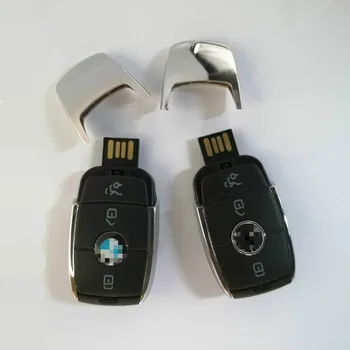Drăguț USB Flash Drive Capacitatea Reală de bens Toate Car Logo-Cheie 8GB 16GB 32GB 64GB Pen Drive Pendrive Memory Stick U disc vw