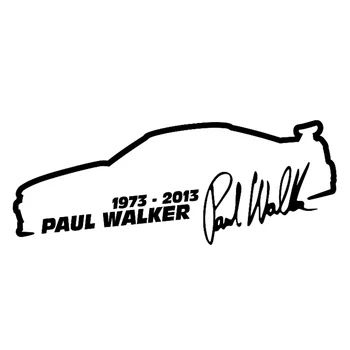 Autocolant auto Paul Walker Rapid și Furios de Stil de Moda de Automobile Motociclete Accesorii Exterioare de Vinil Decal