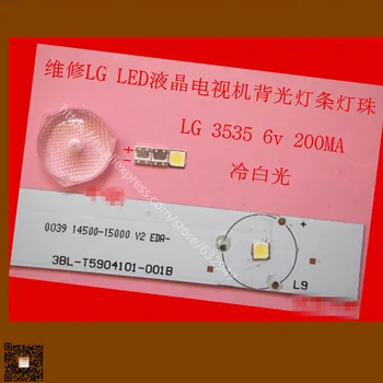 200PCS/Lot PENTRU Loc de SMD LED LG 3535 6V Rece Alb 2W Pentru TV/LCD cu Iluminare din spate