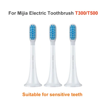 3pcs Original XIAOMI MIJIA T100 T300, T500 Sonic Periuta de dinti Capete Teethbrush Capete de schimb Sonic Igiena Orala Mi Orală Curat