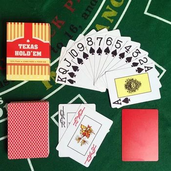 2 Seturi/Lot Clasic porc card set poker Texas carduri de Plastic carti de joc Impermeabil Îngheț poker jocuri Yernea