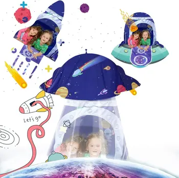 Copiii Cort Spatiu De Joaca Pentru Copii Casa Copilului Tente Enfant Portabil Casa Joc Pentru Copii Cortul Pentru Copii Space Jucarii Casă De Joacă Pentru Copii