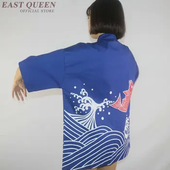 Yukata de sex feminin Kimono cardigan tricou harajuku stil kawaii Kimonouri femeie 2019 bluza obi haori Japoneză streetwear AE003