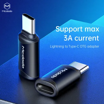 Mcdodo OTG Fulger De Tip C Converter 3A Încărcător Rapid Lightning-Micro USB Pentru IPhone Lightning Cabluri