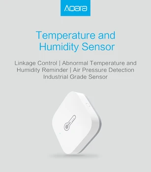 Aqara senzor de temperatură termometru wifi inteligent de control de la distanță smarthome kitul de automatizare pentru mihome app