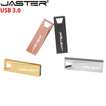 JASTER USB 3.0 metal USB Flash Drive 64GB 32GB 16GB 8GB 4GB USB Stick de Metal Pen Drive Capacitatea Reală Impermeabil Logo-ul Personalizat